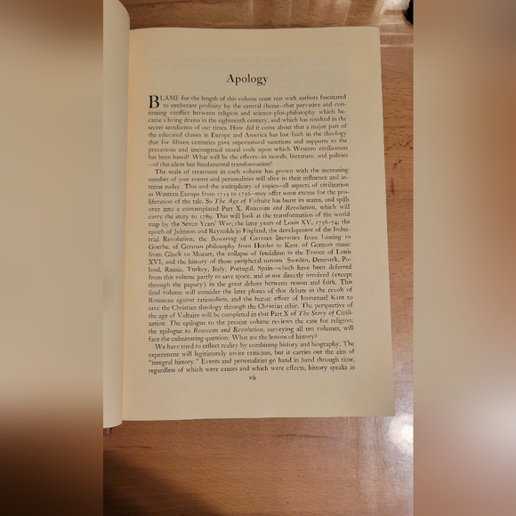 VTG 1965 The Age of Voltaire - Durant; Story of Civilization Vol IX HC w/DJ - Picture 10 of 14